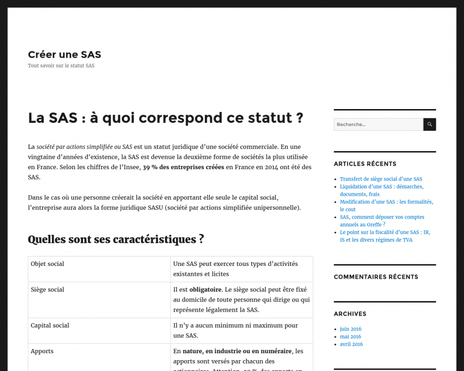 Crédit bancaire pour une SAS