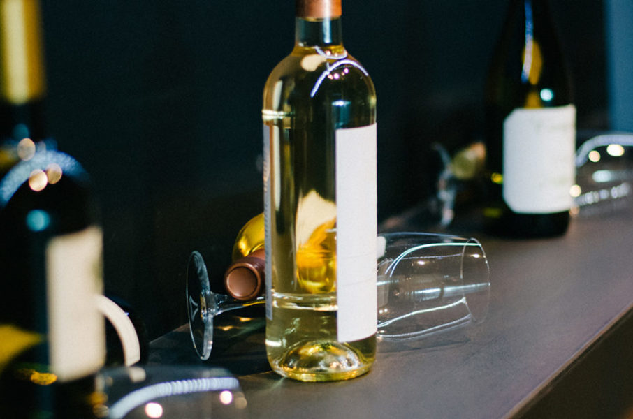 placement dans le vin