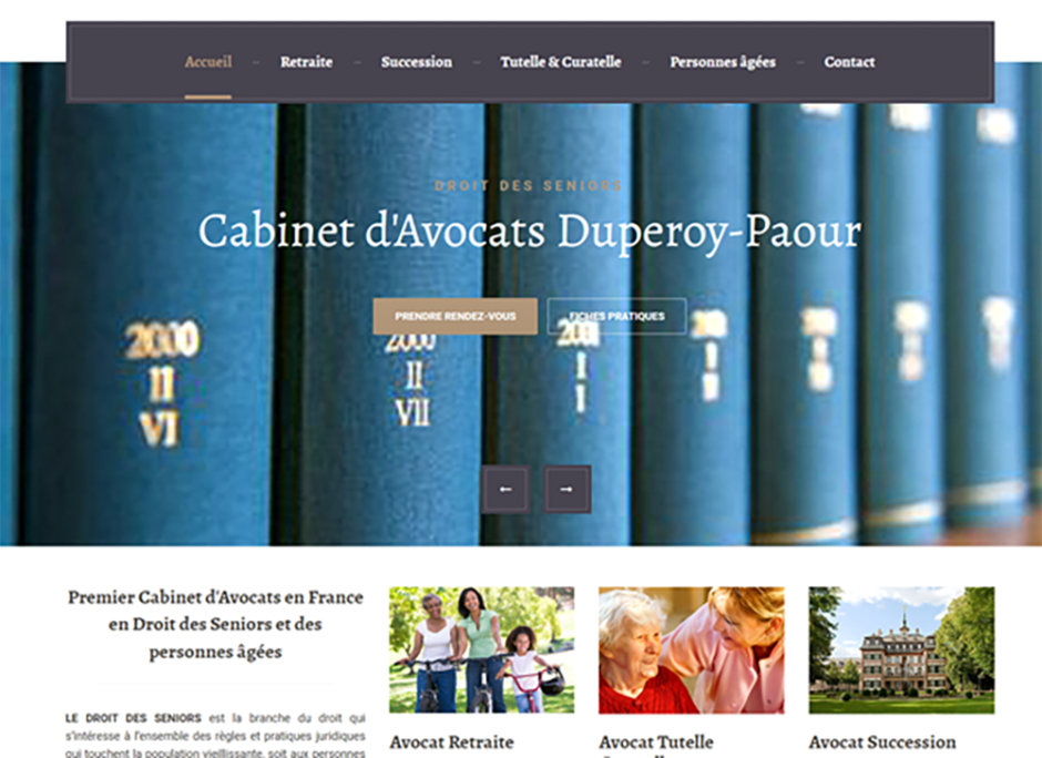 cabinet avocat senior