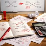 Les erreurs fréquentes lors de calculer un produit en croix avec pourcentage