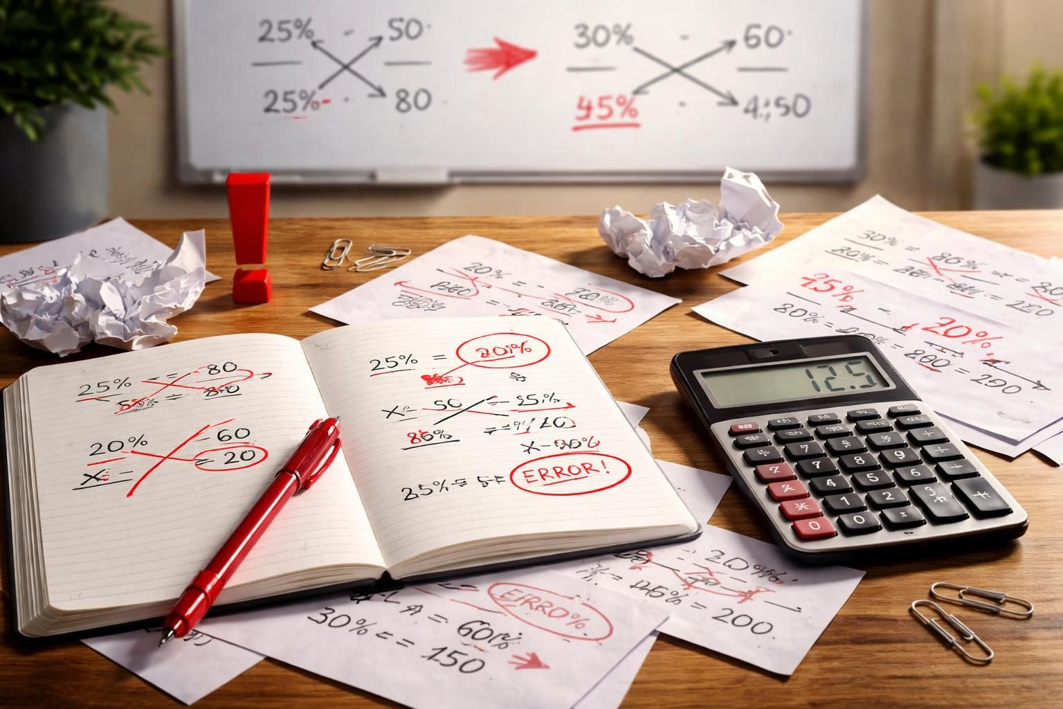 découvrez les erreurs courantes à éviter lors du calcul d'un produit en croix avec pourcentage et maîtrisez cette méthode essentielle pour des résultats précis.