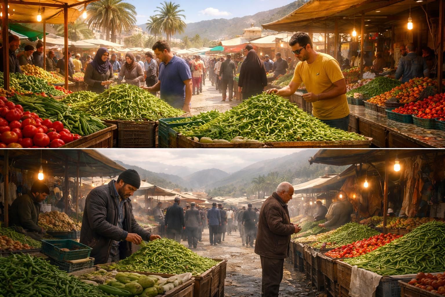 analyse de l'influence de la saisonnalité sur les variations des prix de la fredha en algérie, avec un focus sur les facteurs économiques et climatiques.