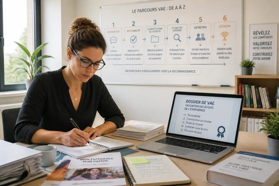 découvrez comment réaliser une vae étape par étape avec notre guide complet de a à z, pour valoriser vos compétences et obtenir votre diplôme facilement.