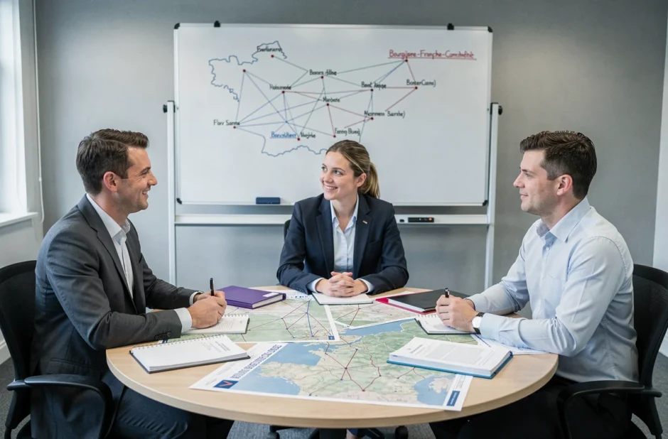 Réunion du réseau C2A Conseil Courtage Assurance en Bourgogne-Franche-Comté