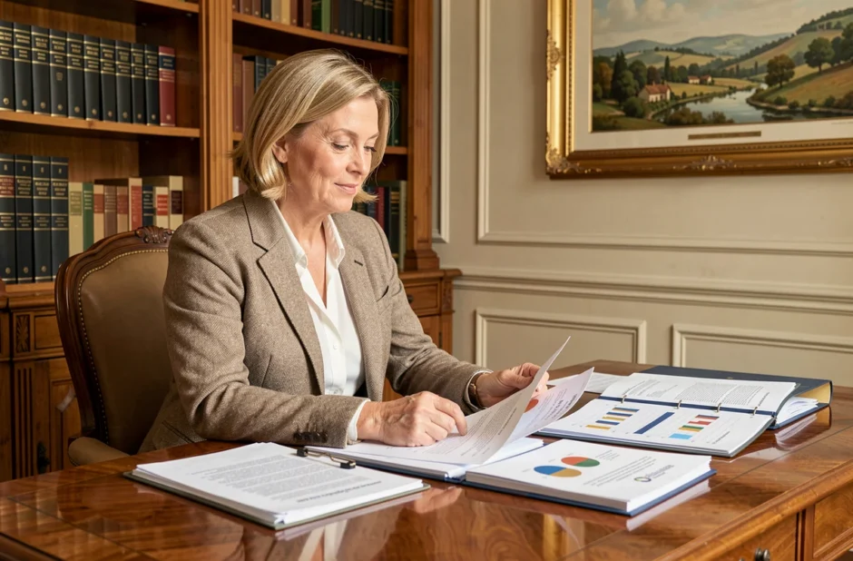 Conseillère patrimoniale de L'Économiste en entretien avec un client à Fontaine-lès-Dijon